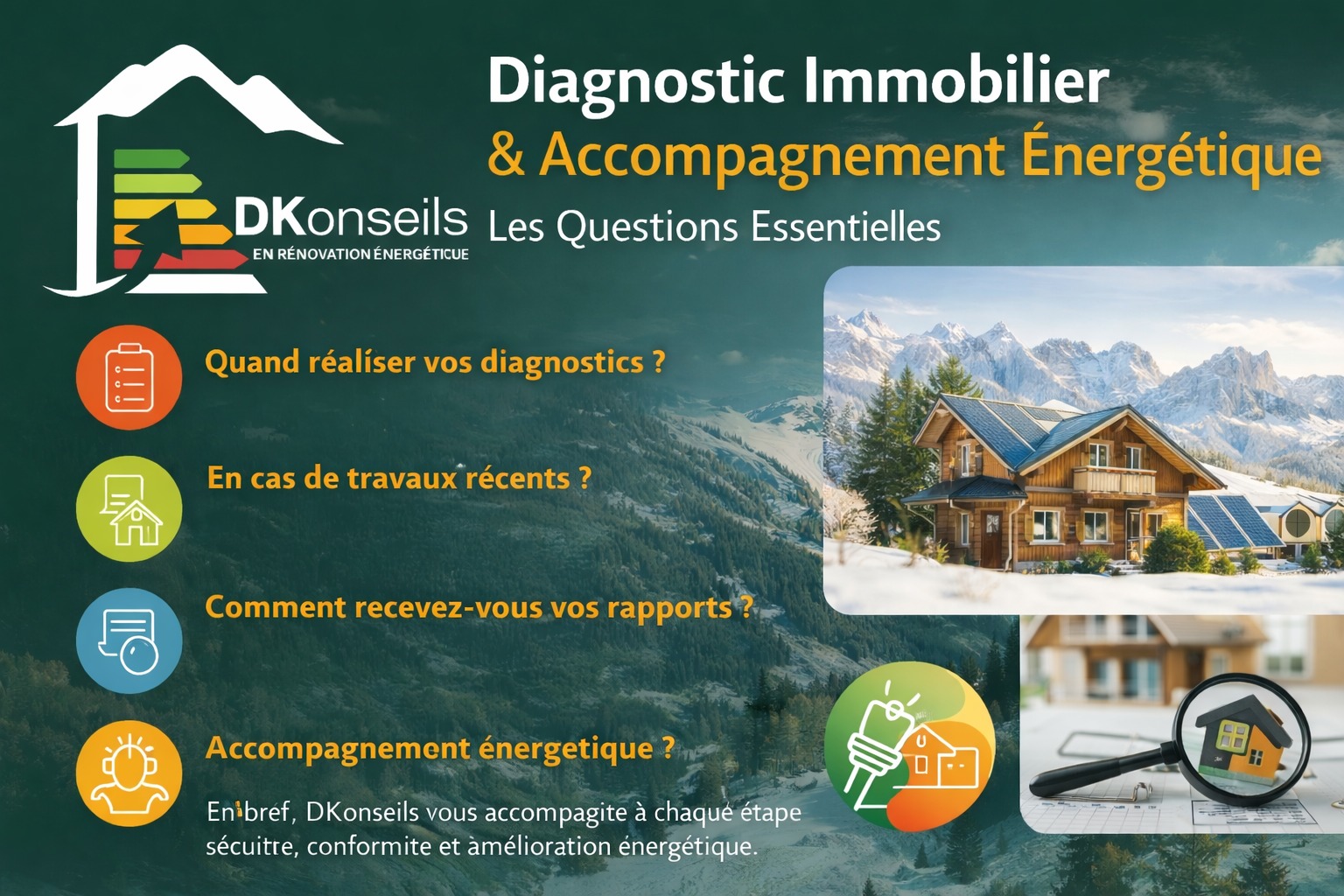 Diagnostic Immobilier & Accompagnement Énergétique : Les Questions Essentielles